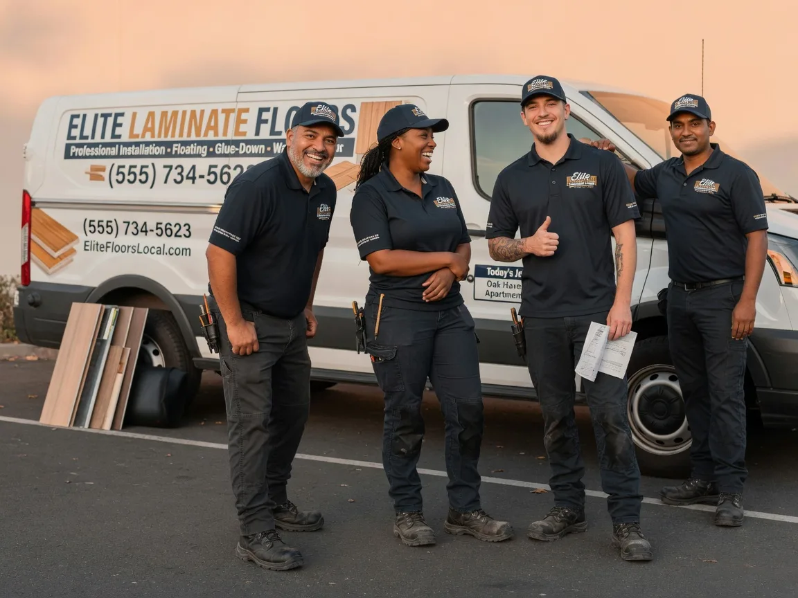 Laminate flooring installation company in Fraser, MI